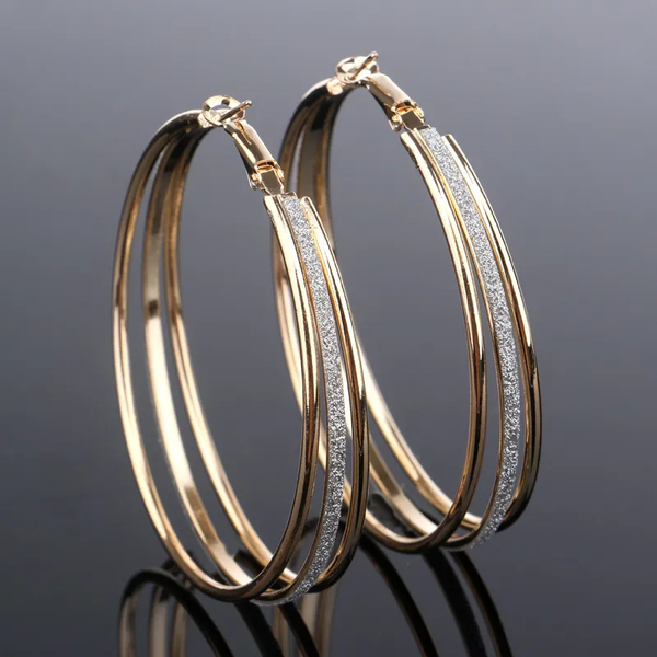 Aurielle™ | Vintage Gold-Plated Sparkling Earrings