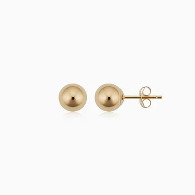 Ball™ | Gold Stud Earrings