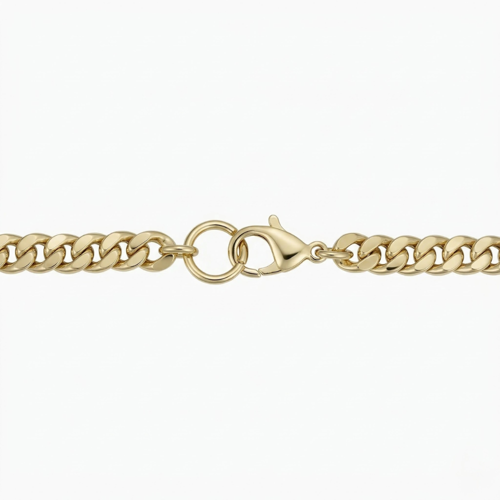 Estate Cuban Bracelet | Gold